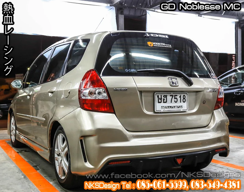 รูปชุดแต่ง ชุดแต่ง Honda Jazz GD 2004 2007 NKS ภาพที่ 8