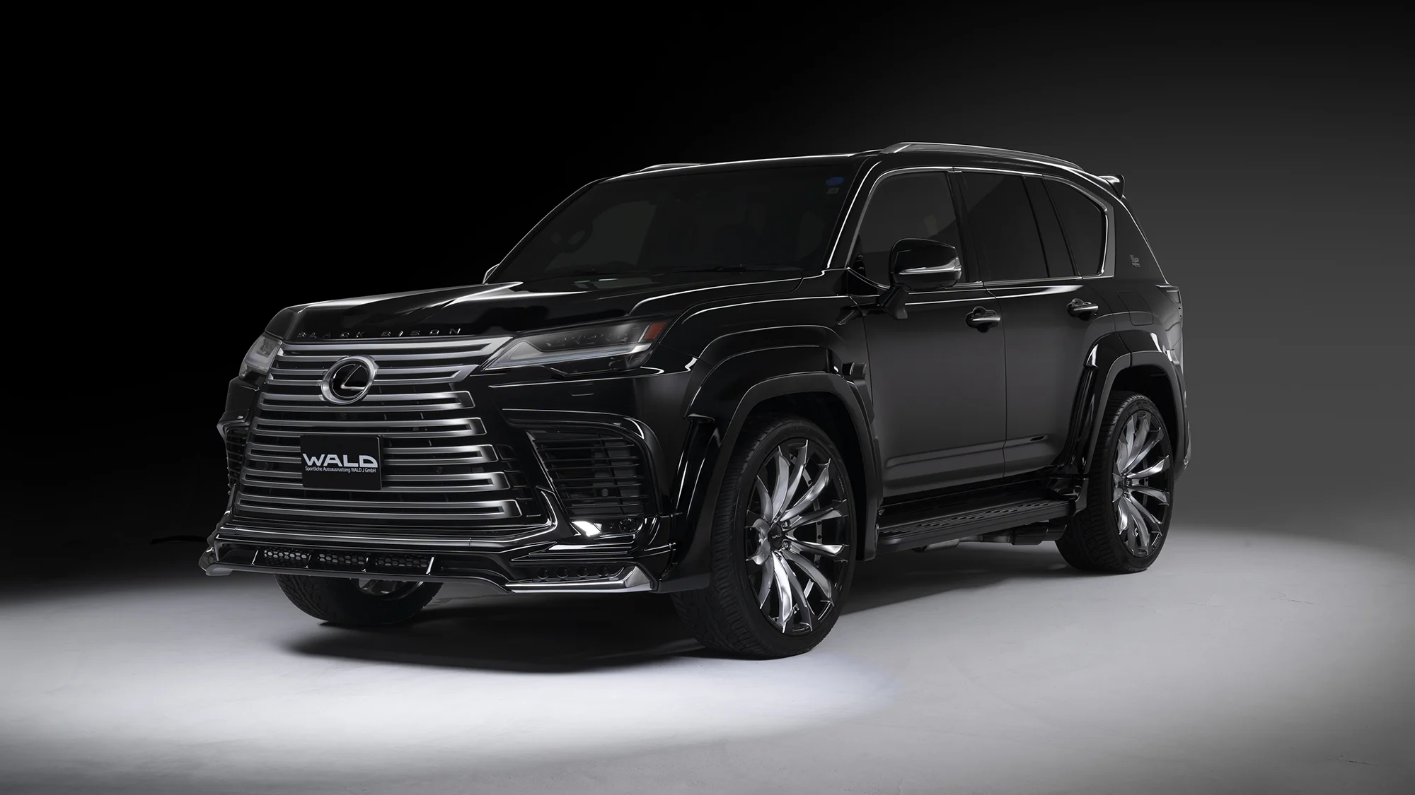 ชุดแต่ง LEXUS LX600/700h WALD Japan สปอร์ตไลน์ แบล็กไบซัน เอดิชัน ภาพ 18