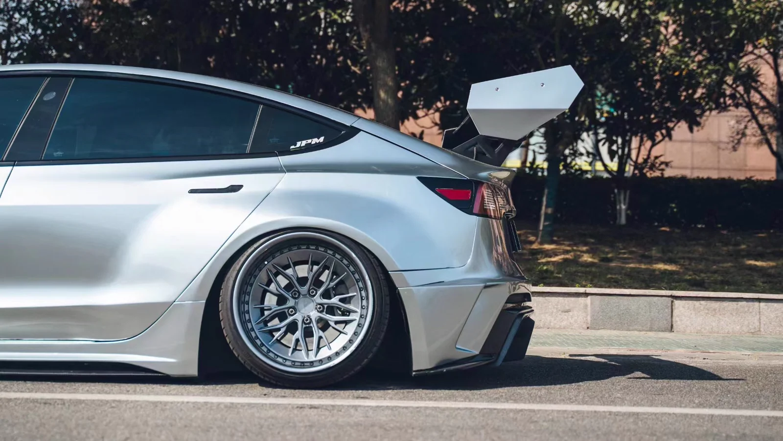รูปชุดแต่ง ชุดแต่ง Tesla Model 3 widebody ภาพที่ 8