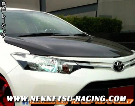 ฝากระโปรงหน้า Vios 2013 Carbon ฝาเรียบ (OEM) — ภาพหลักของสินค้า