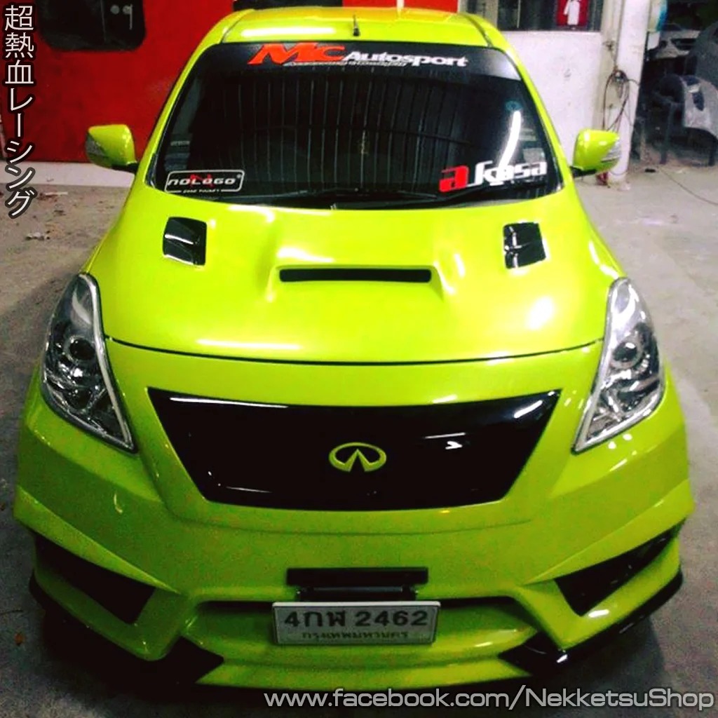 รูปชุดแต่ง ชุดแต่ง Nissan Almera 2008 2018 NKS ภาพที่ 10