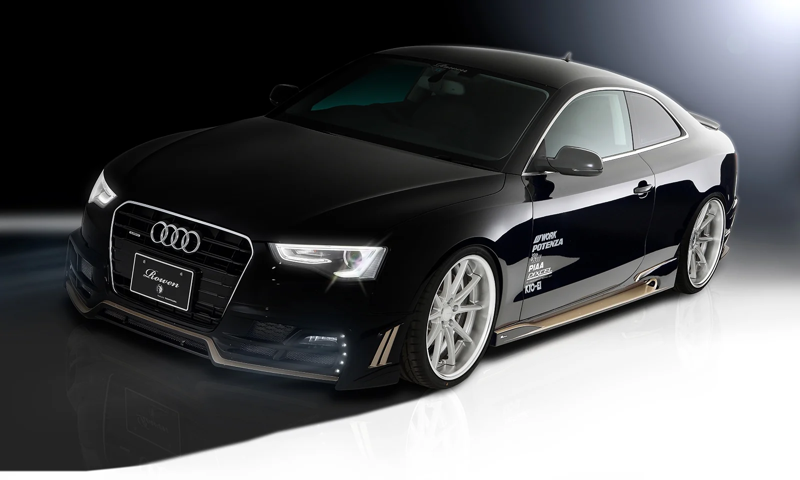 ชุดแต่ง Audi A5 Coupe facelift Half type 8TCDNF/8FCDNF 2012.01~2017.4 Rowen Japan