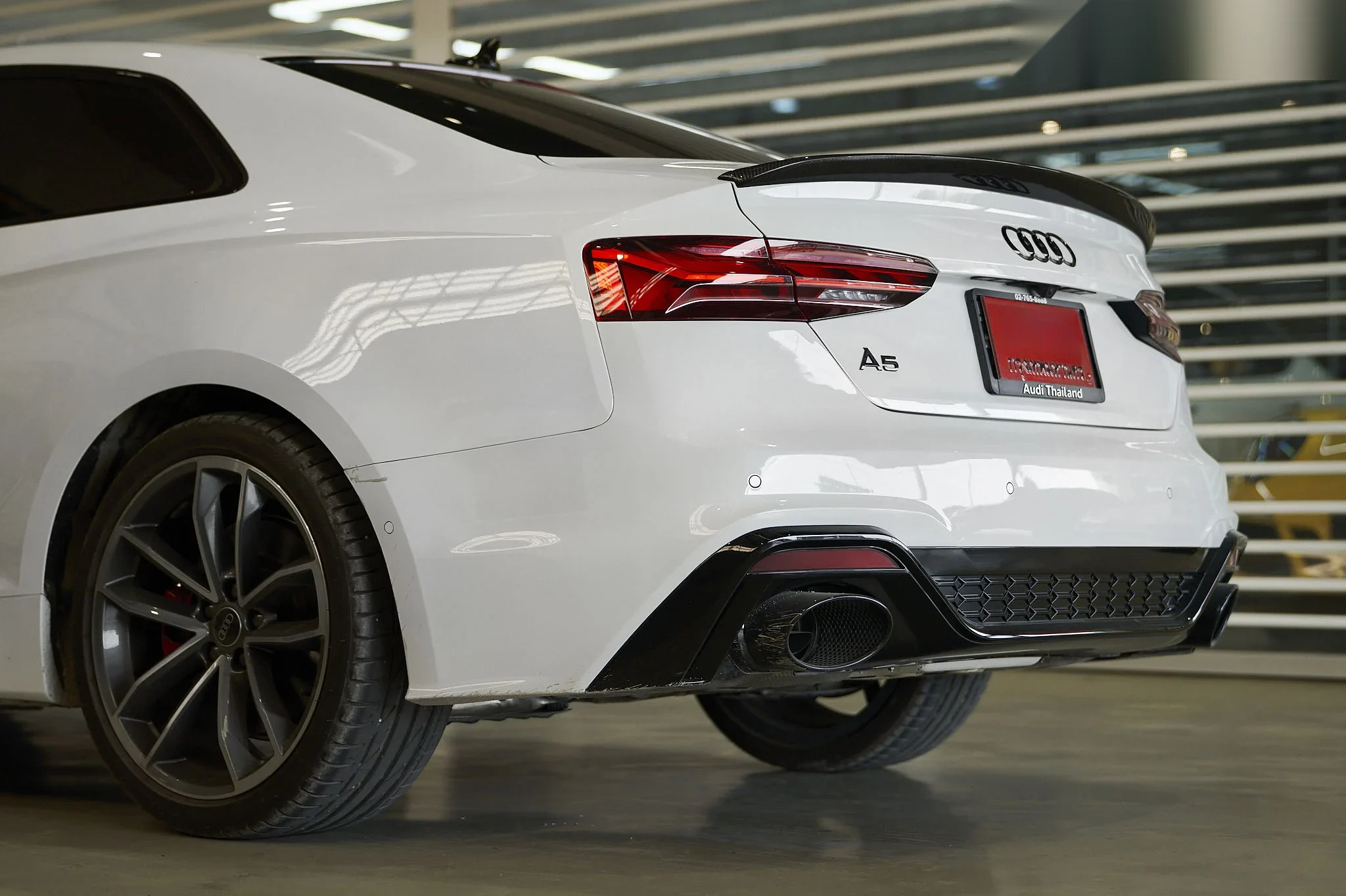 ชุดแต่ง Audi A5 Audi A5 Coupe x คาร์บอน Ducktail สปอยเลอร์ Prodrive Shop ภาพ 3