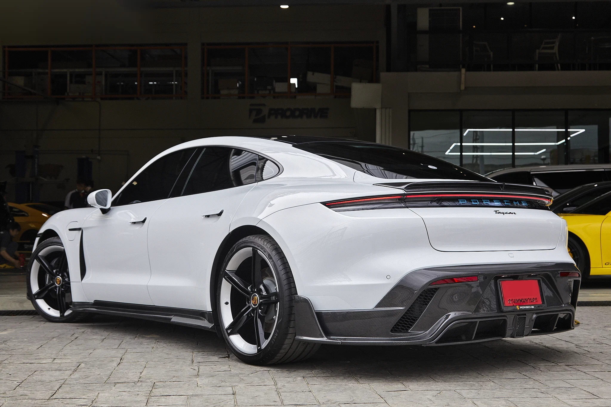 ชุดแต่ง PORSCHE Taycan Porsche Taycan x คาร์บอน Fiber ชุดแต่งรอบคัน Prodrive Shop ภาพ 10