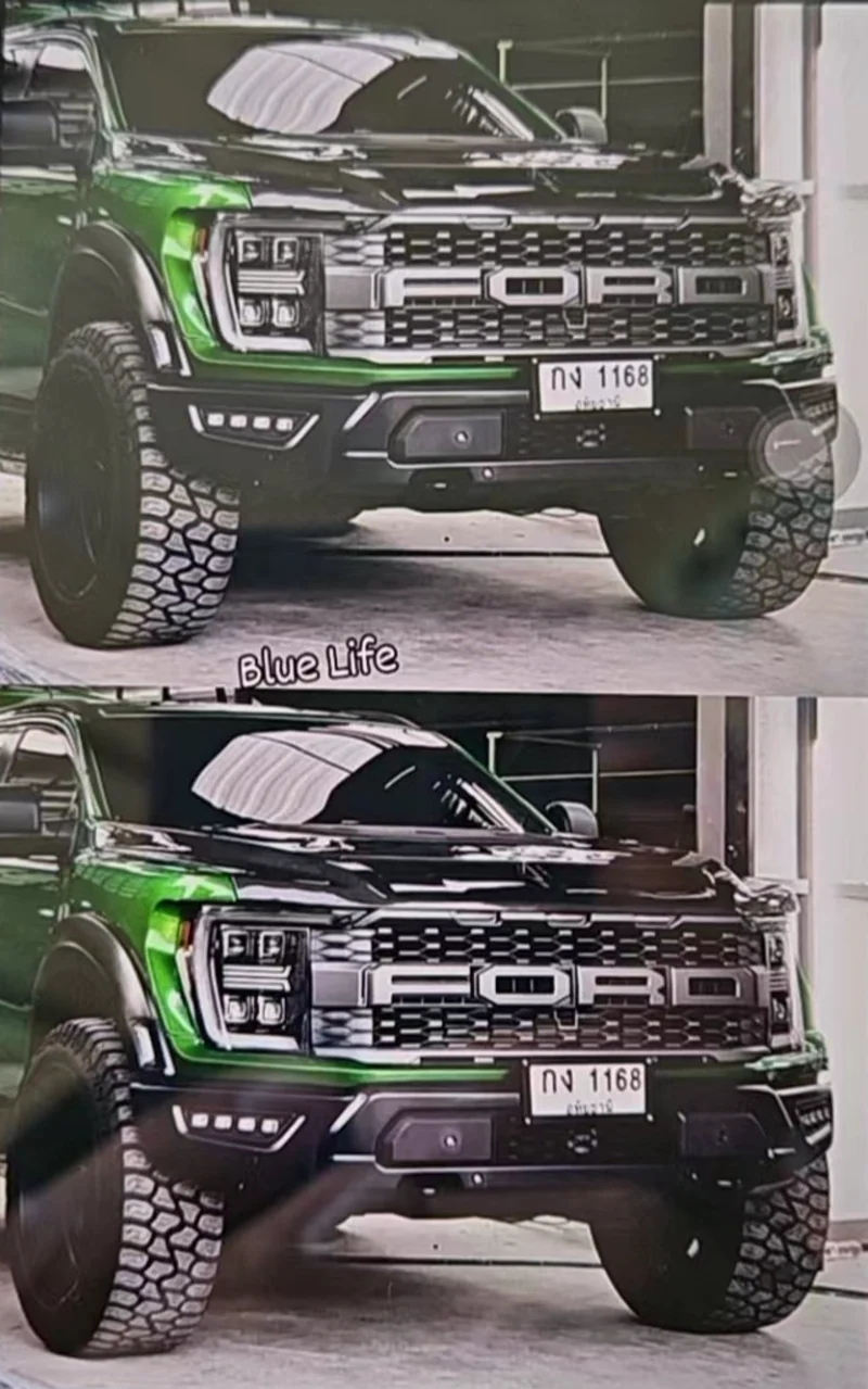 รูปชุดแต่ง ชุดแต่ง Ford Ranger 2016 2019 เป็นหน้า F150 2024 ภาพที่ 5