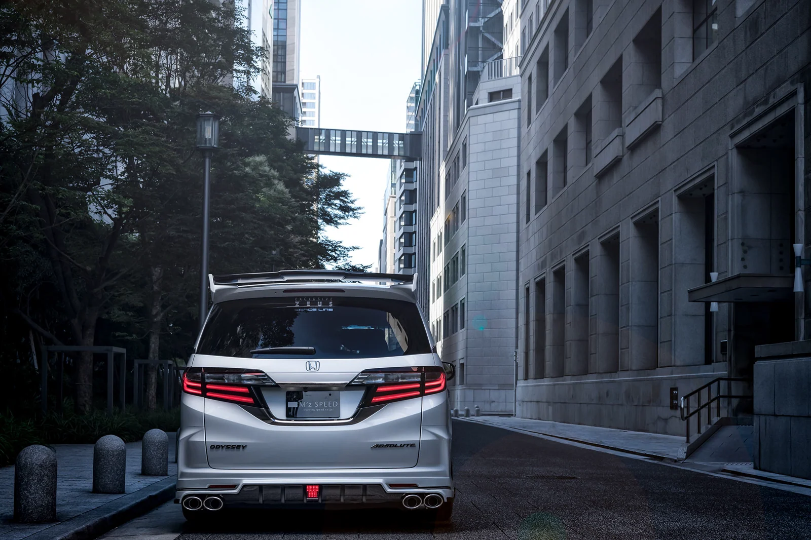 รูปชุดแต่ง ชุดแต่ง Honda Odyssey 2013 2017 MZ Speed V3 ภาพที่ 5