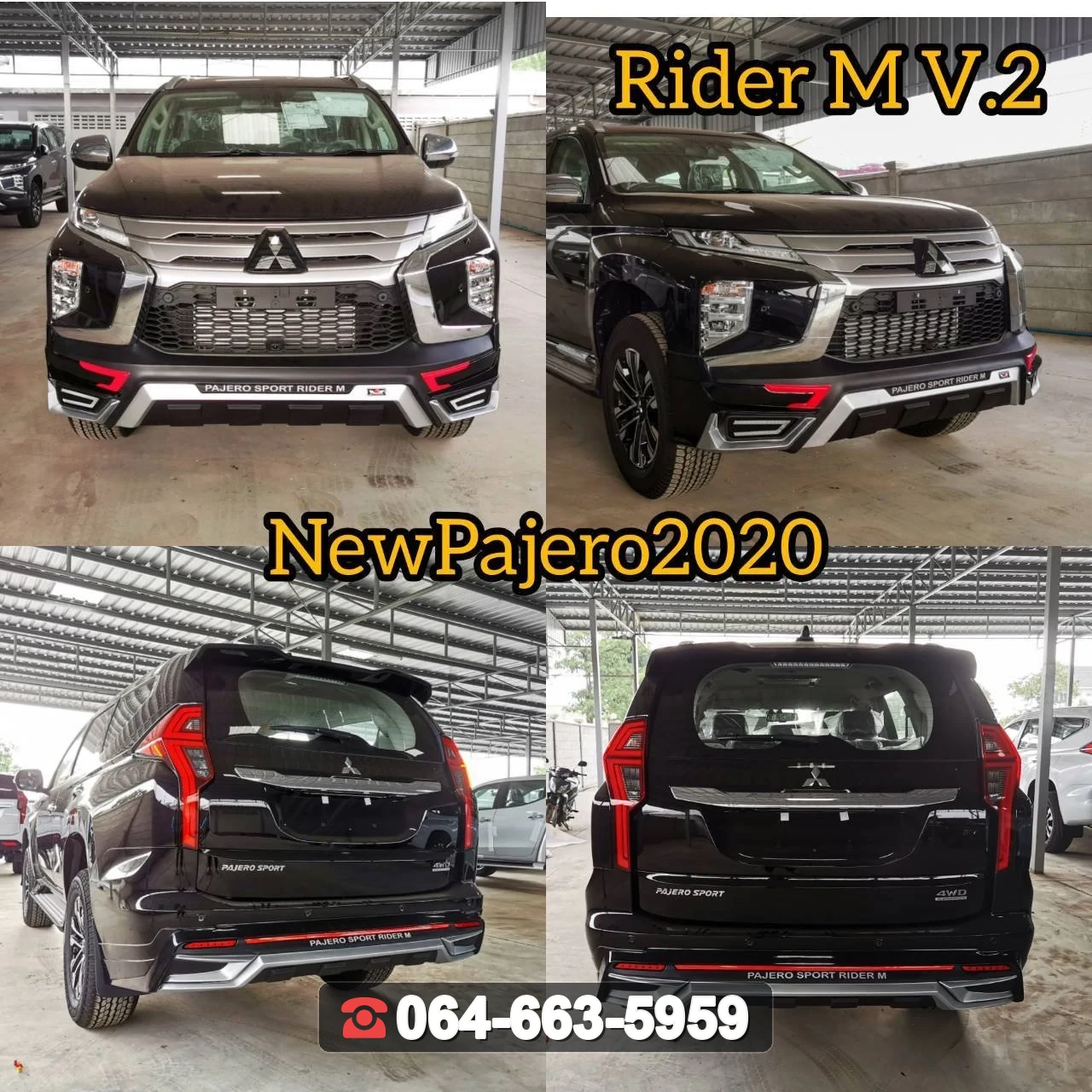 ชุดแต่ง MITSUBISHI Pajero 2020 V.2 RiderM ภาพ 2
