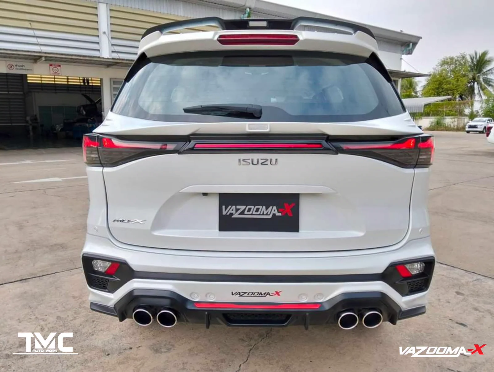 รูปชุดแต่ง ชุดแต่ง Isuzu Mu X 2020 2025 Vazooma X 2024 ภาพที่ 4