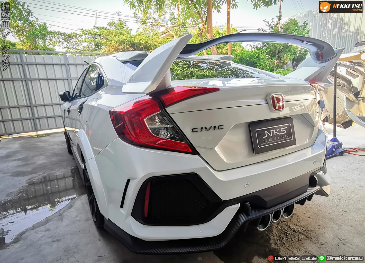 รูปชุดแต่ง ชุดแต่ง Honda Civic FC 16 21 Type R HK Full ภาพที่ 3