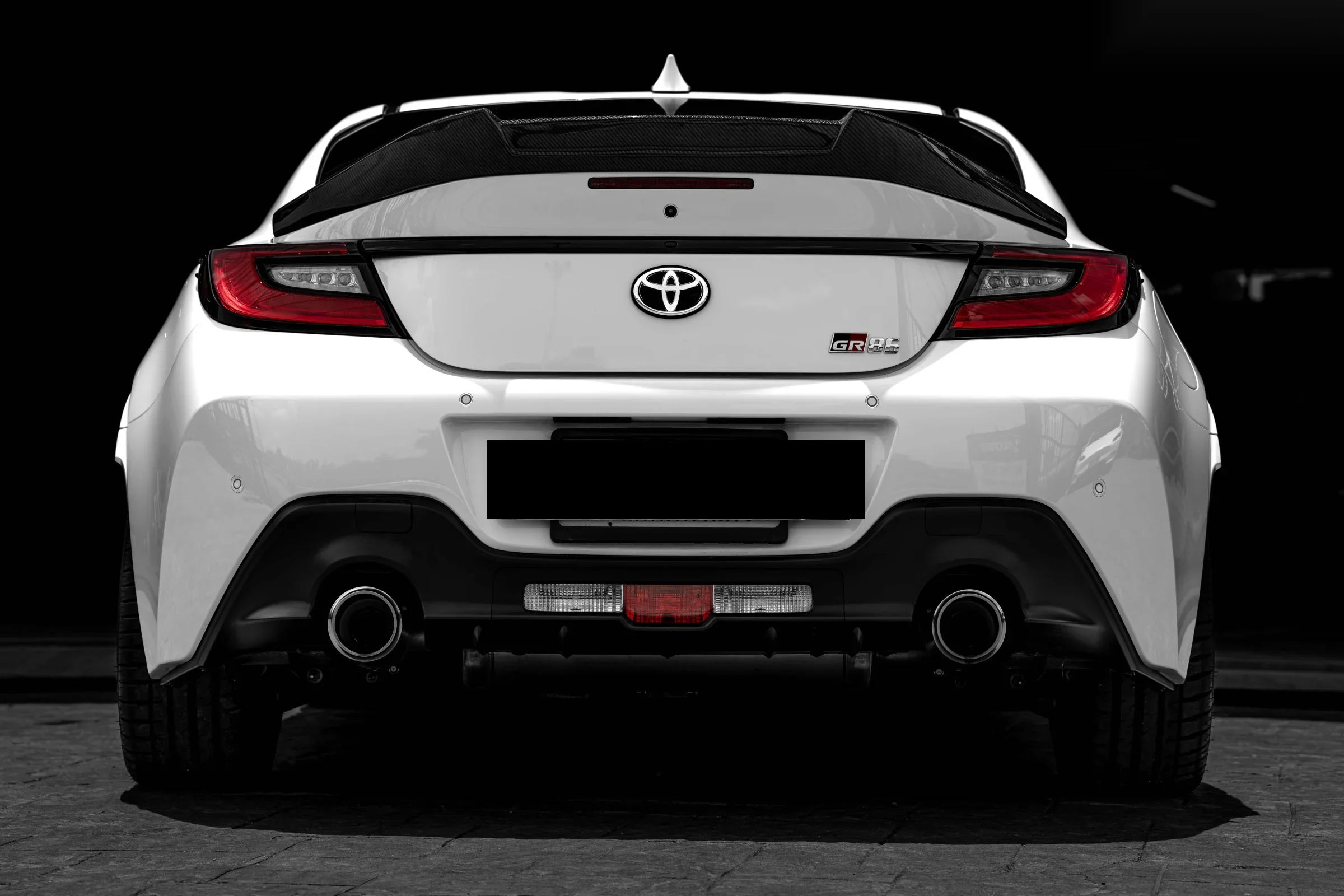 ชุดแต่ง TOYOTA GR86 Toyota GR86 x Rear คาร์บอน Trunk สปอยเลอร์ Prodrive Shop ภาพ 3