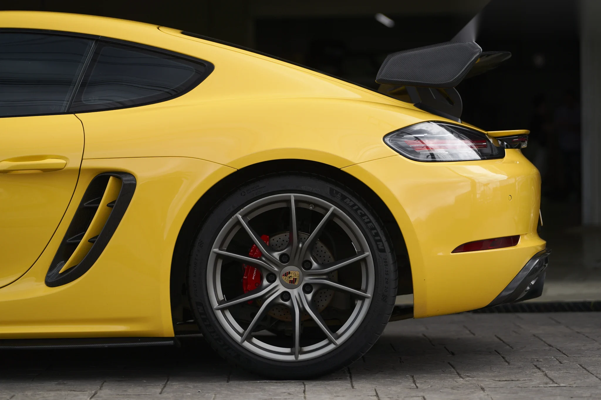 ชุดแต่ง PORSCHE 718 Porsche Cayman 718 x GT4 Style Wing (คาร์บอน) Prodrive Shop ภาพ 5