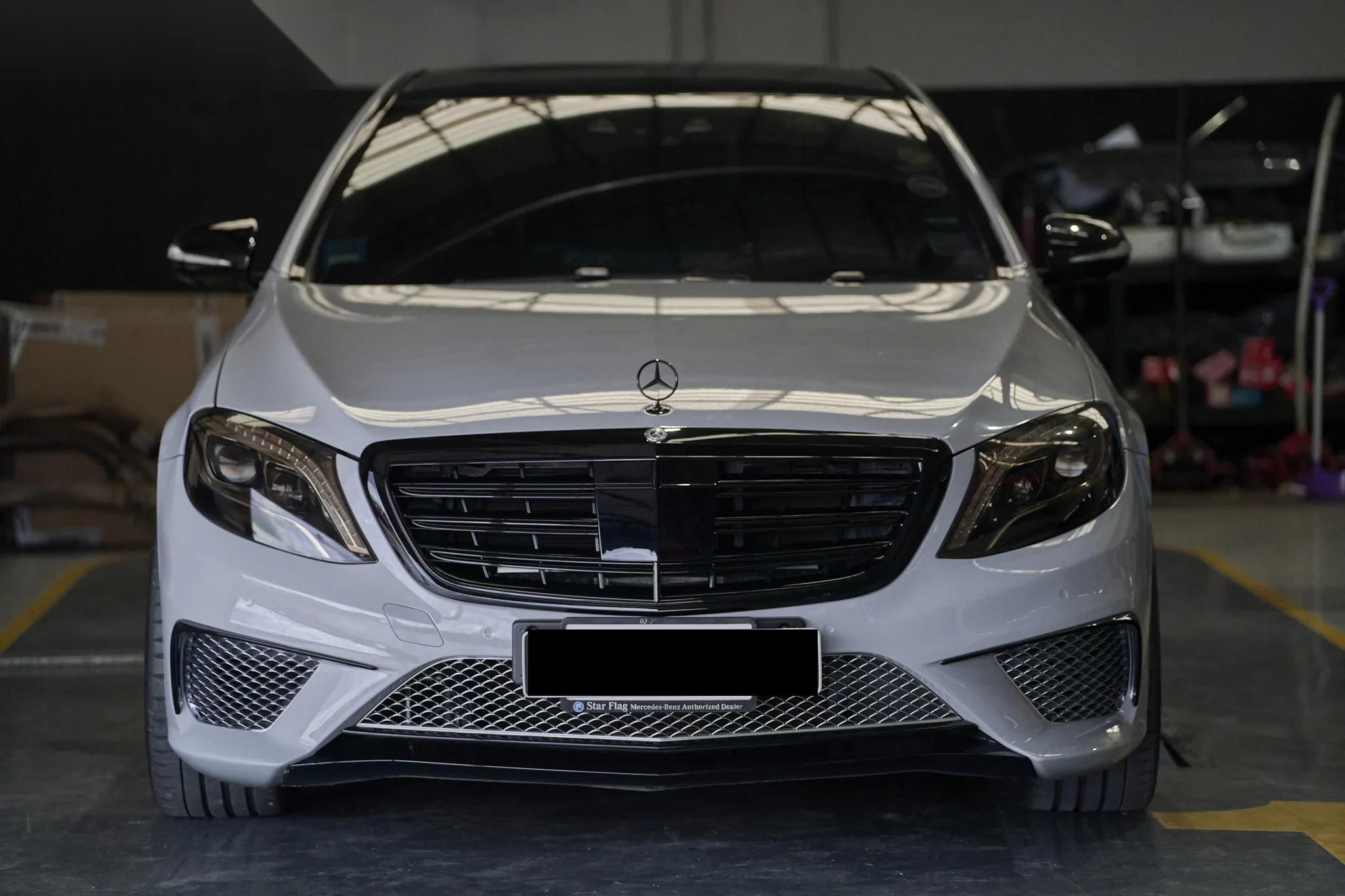 ชุดแต่ง MERCEDES BENZ W223 Mercedes-Benz S-class Prodrive Shop ภาพ 3