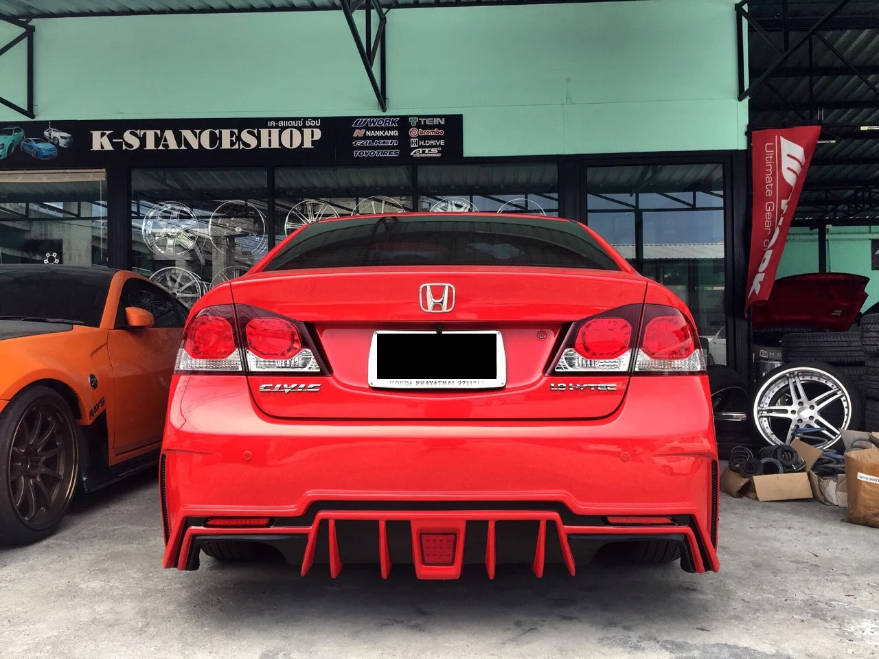 รูปชุดแต่ง ชุดแต่ง Honda Civic FD 06 11 K Break ภาพที่ 4