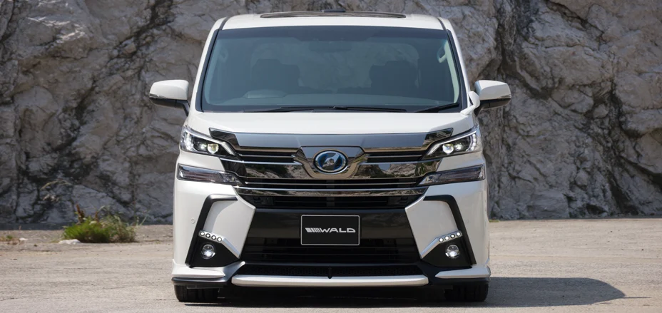 ชุดแต่ง TOYOTA VELLFIRE Z/ZA/ZR WALD Japan สปอร์ตไลน์ HALF TYPE ภาพ 8