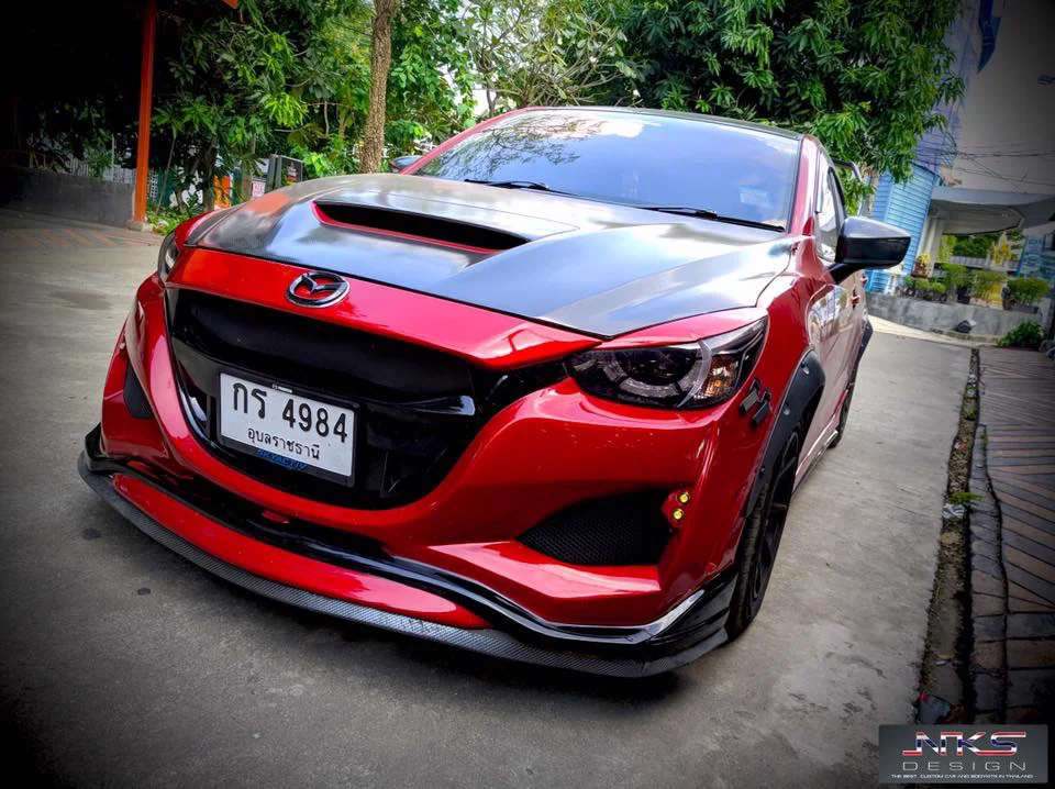 รูปชุดแต่ง ชุดแต่ง Mazda Mazda2 2015 2018 skyactiv GTR ภาพที่ 10