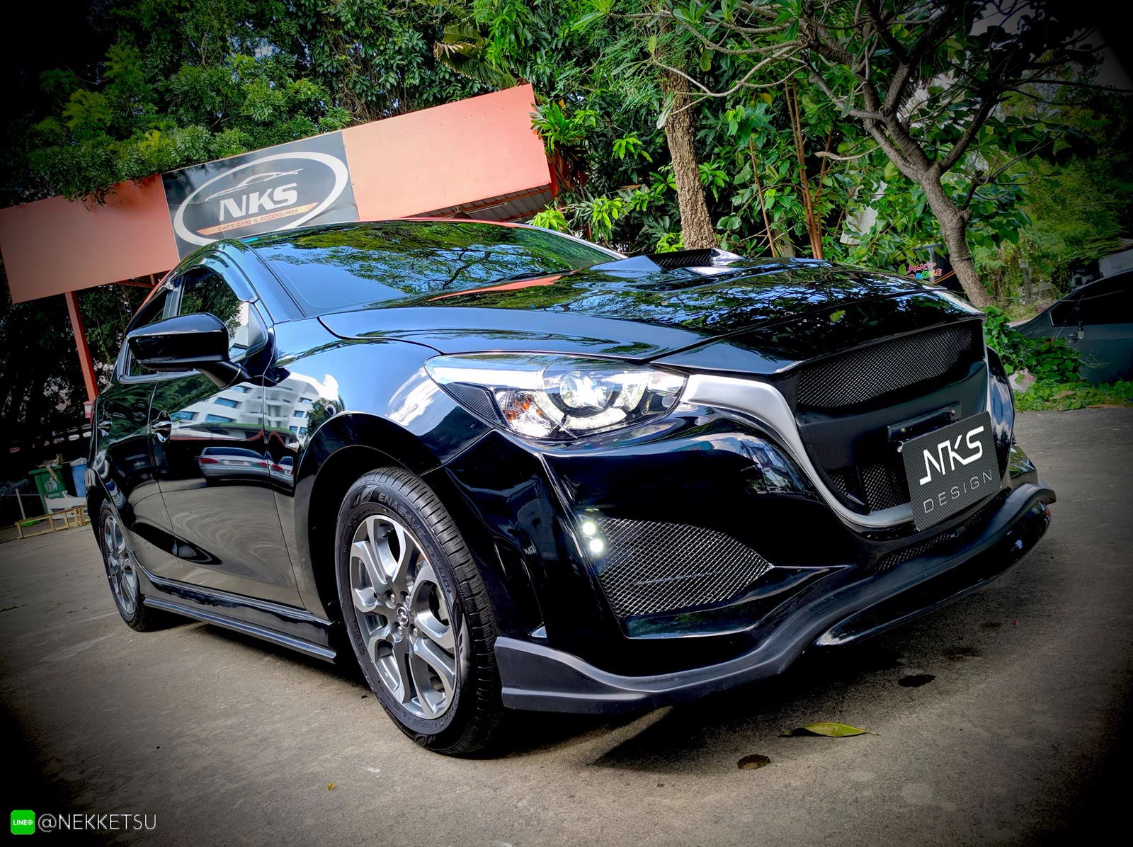 ชุดแต่ง Mazda Mazda2 2015 2018 skyactiv GTR