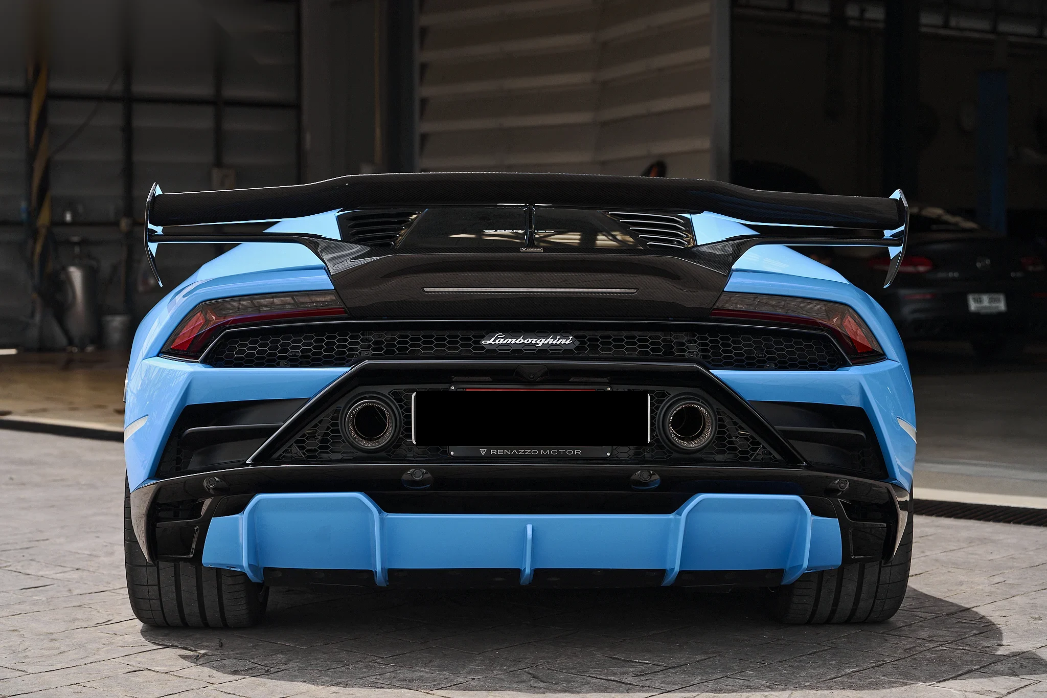 ชุดแต่ง LAMBORGHINI EVO Huracan EVO RWD x Vorsteiner Monza Wing Prodrive Shop ภาพ 3