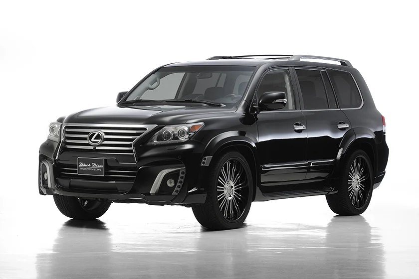 ชุดแต่ง LEXUS LX570 WALD Japan สปอร์ตไลน์ แบล็กไบซัน เอดิชัน ภาพ 9