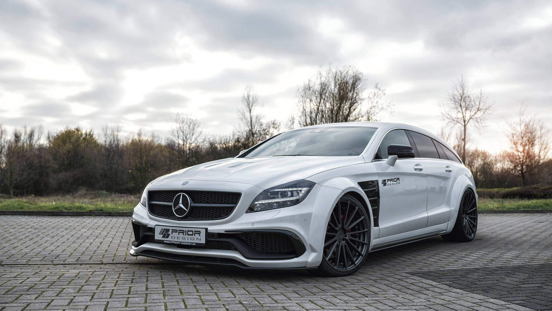 ชิ้นเสริมฝากระโปรงหน้า PDV4 Prior Design Mercedes-Benz CLS X218 Shooting Brake ภาพสินค้าที่เลือก