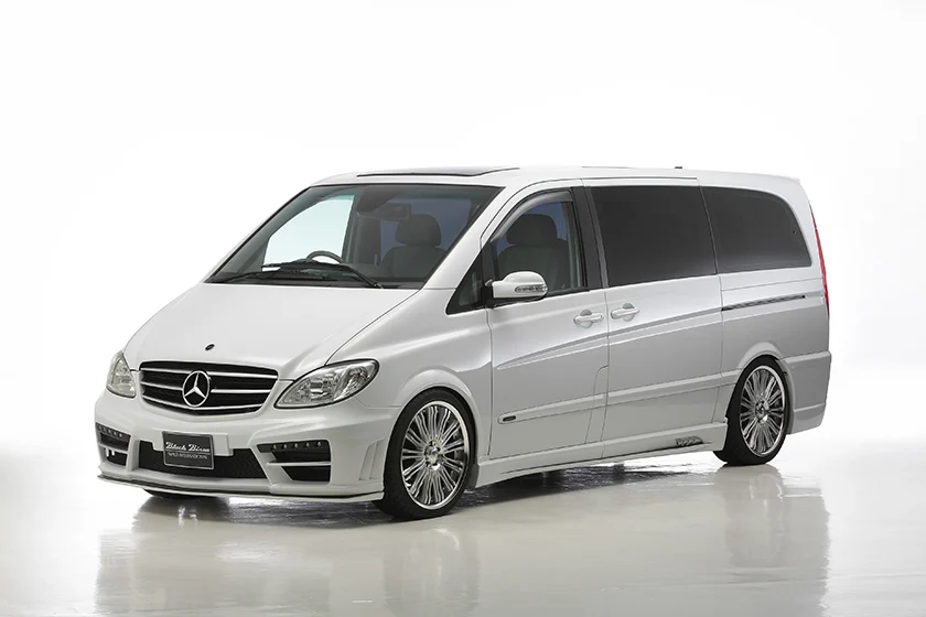 ชุดแต่ง MERCEDES-BENZ V-CLASS SHORT/LONG(incl.VIANO) WALD Japan สปอร์ตไลน์ แบล็กไบซัน เอดิชัน ภาพ 4