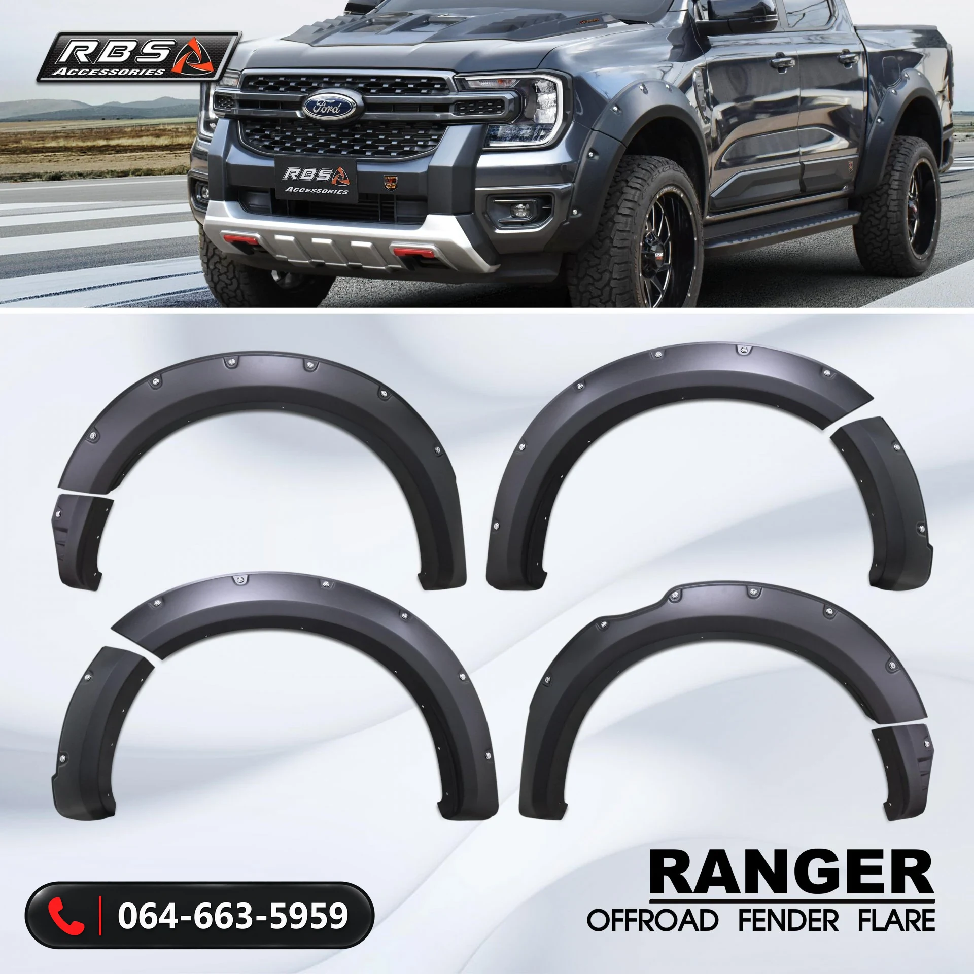 ชุดแต่ง FORD RANGER 2023 RBS ภาพ 21