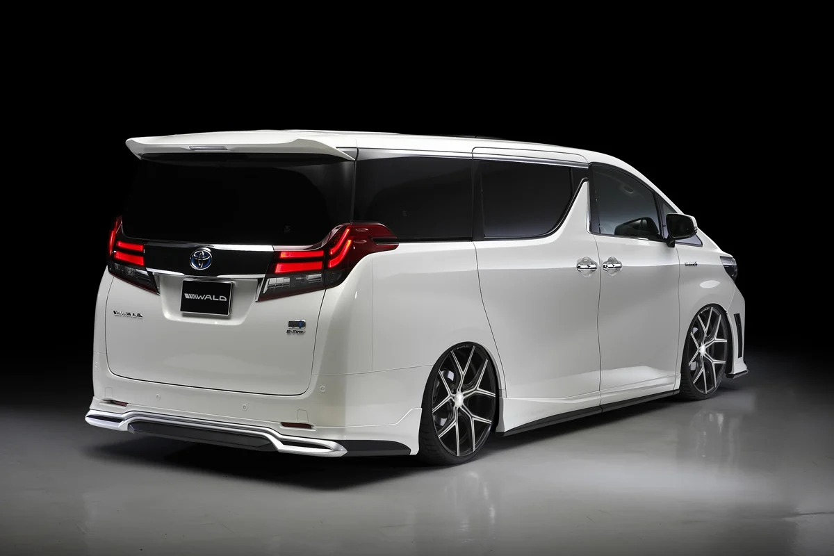 ชุดแต่ง TOYOTA ALPHARD ALL WALD Japan สปอร์ตไลน์ BUMPER TYPE ภาพ 8