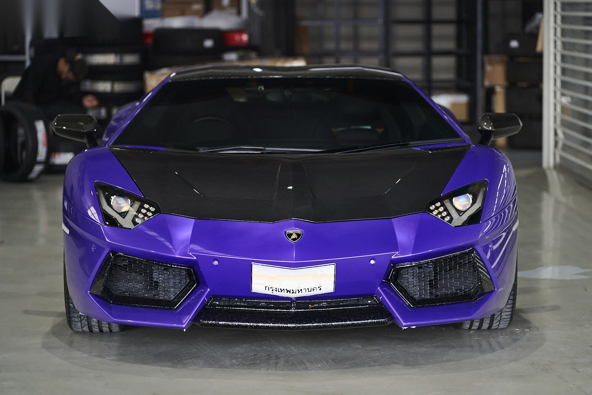 ชุดแต่ง LAMBORGHINI Aventador Lamborghini LP700-4 x Novitec Side Air Intakes x Race คาร์บอน ฝากระโปรง Prodrive Shop ภาพ 2
