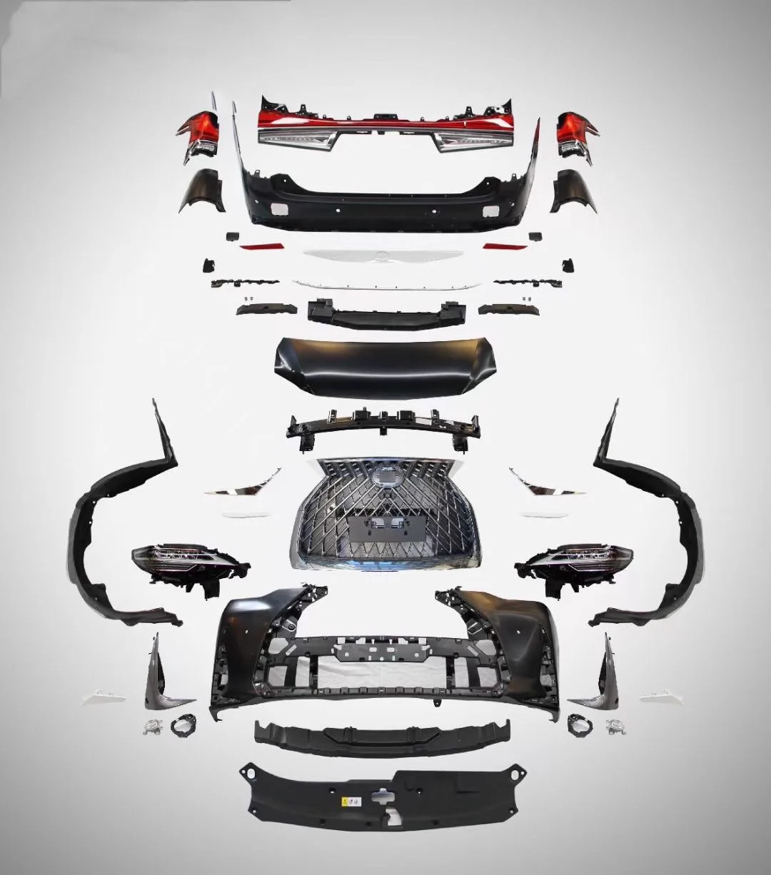 รูปชุดแต่ง ชุดแต่ง Toyota Alphard AH30 2015 2018 หน้า Lexus LM ภาพที่ 13