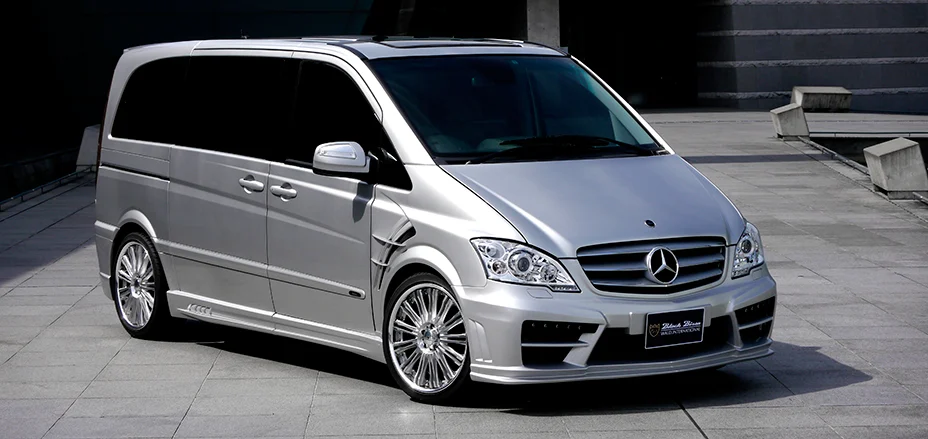 ชุดแต่ง MERCEDES-BENZ V-CLASS SHORT/LONG WALD Japan สปอร์ตไลน์ แบล็กไบซัน เอดิชัน ภาพ 18