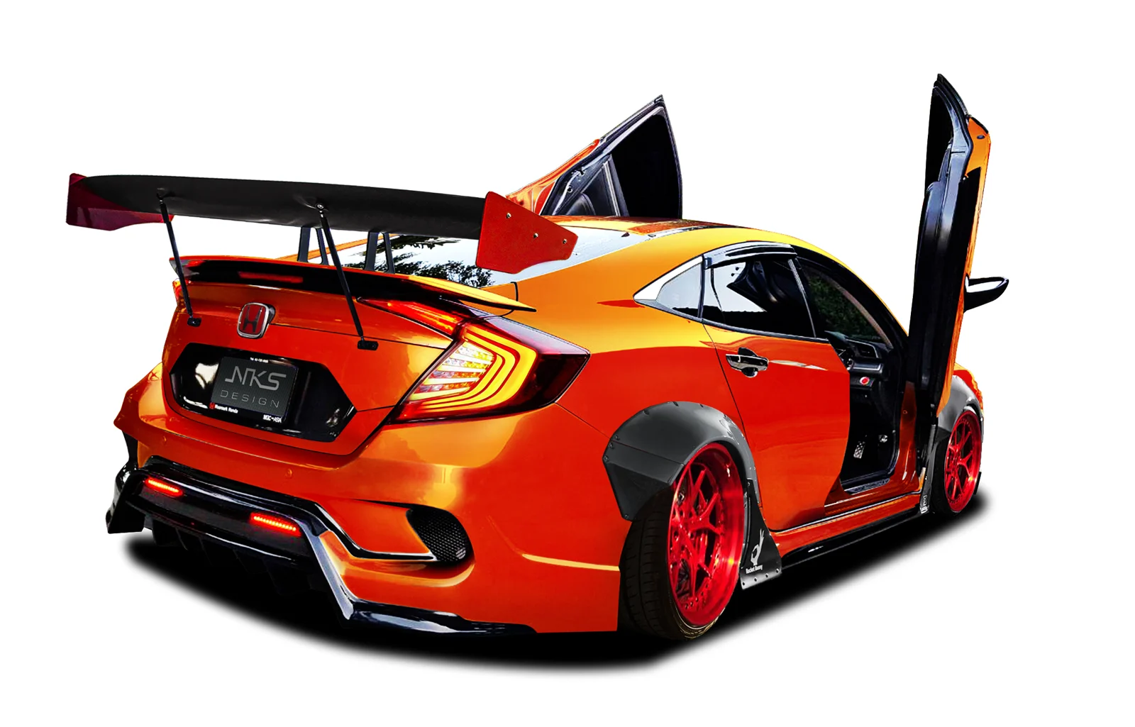 รูปชุดแต่ง ชุดแต่ง Honda Civic FC 16 21 Type X วายบอดี้ ภาพที่ 8