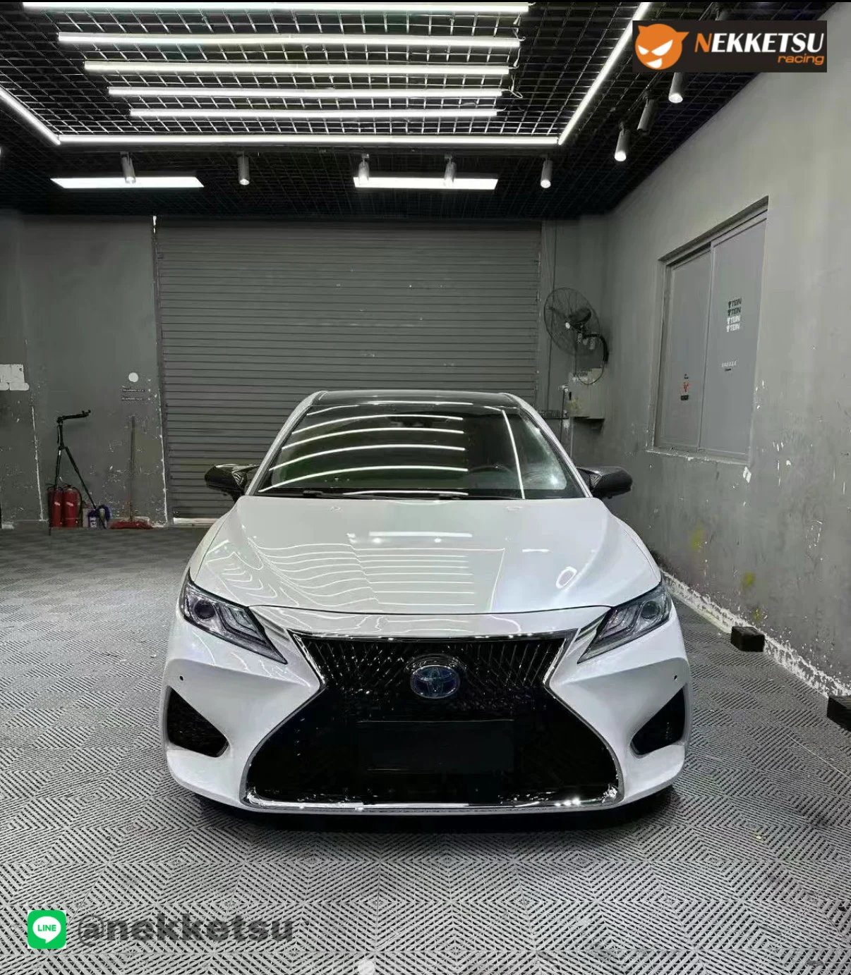 รูปชุดแต่ง ชุดแต่ง Toyota Camry 2018 2024 Lexus F Sport ภาพที่ 3