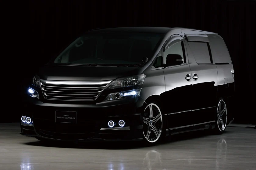 ชุดแต่ง TOYOTA VELLFIRE WALD Japan สปอร์ตไลน์ แบล็กไบซัน เอดิชัน ภาพ 4