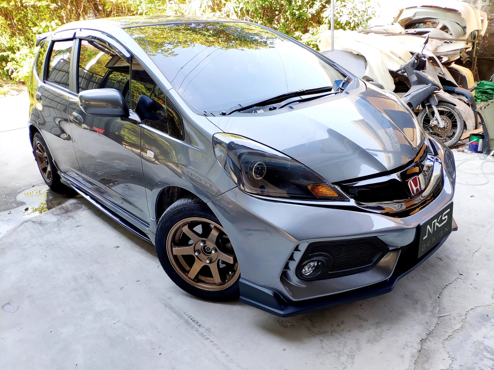 รูปชุดแต่ง ชุดแต่ง Honda Jazz GE 2008 2013 Type R 2019 ภาพที่ 15