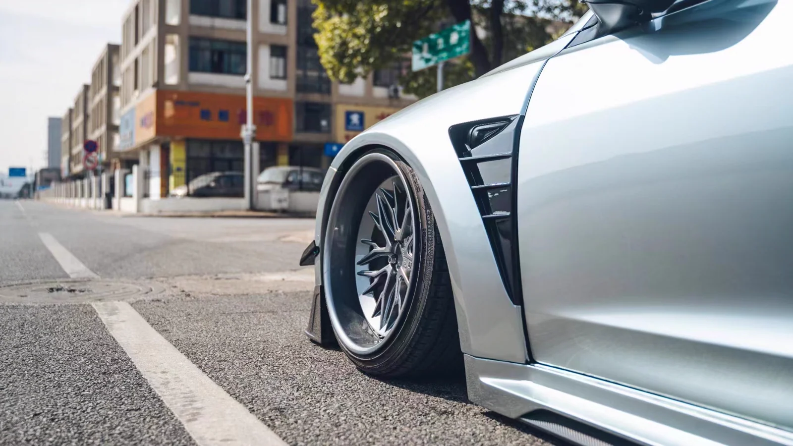 ชุดแต่ง Tesla Model 3 widebody