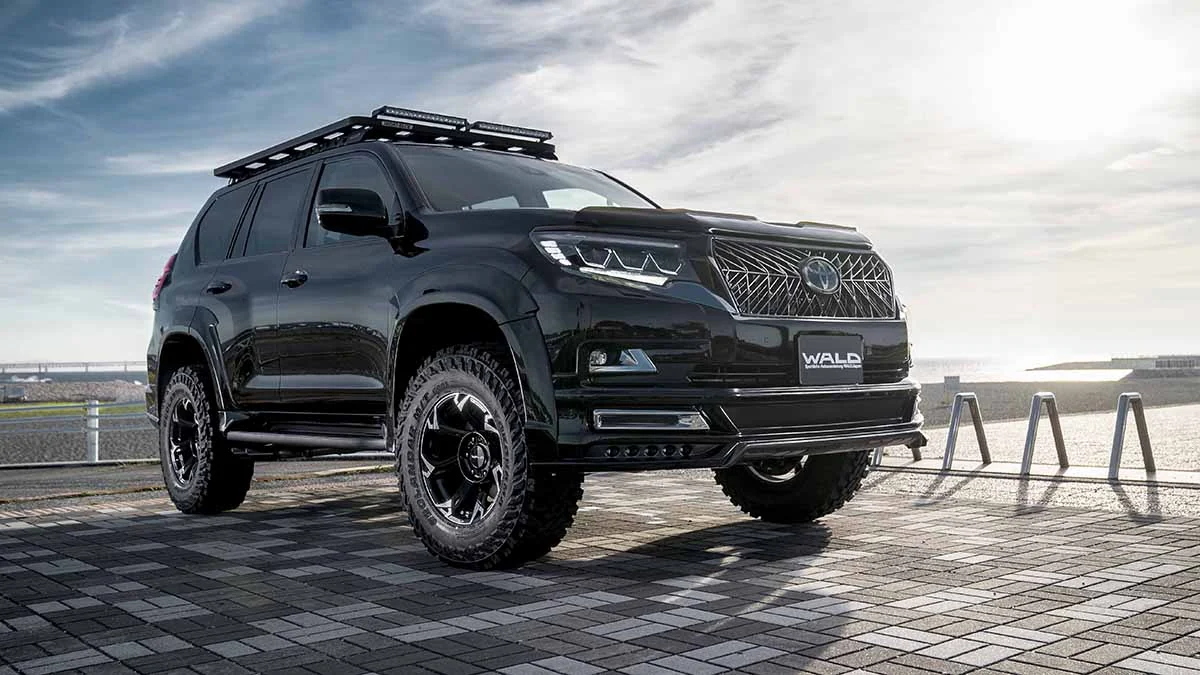 ชุดแต่ง TOYOTA LAND CRUISER PRADO WALD Japan สปอร์ตไลน์ แบล็กไบซัน เอดิชัน ภาพ 20