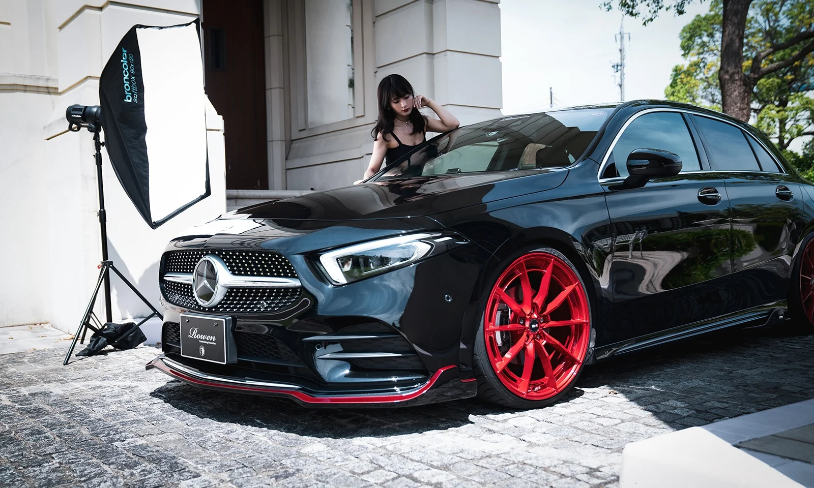 ชุดแต่ง MERCEDES BENZ A-CLASS (W177) AMG-LINE 2018.10~Rowen Japan ภาพ 11