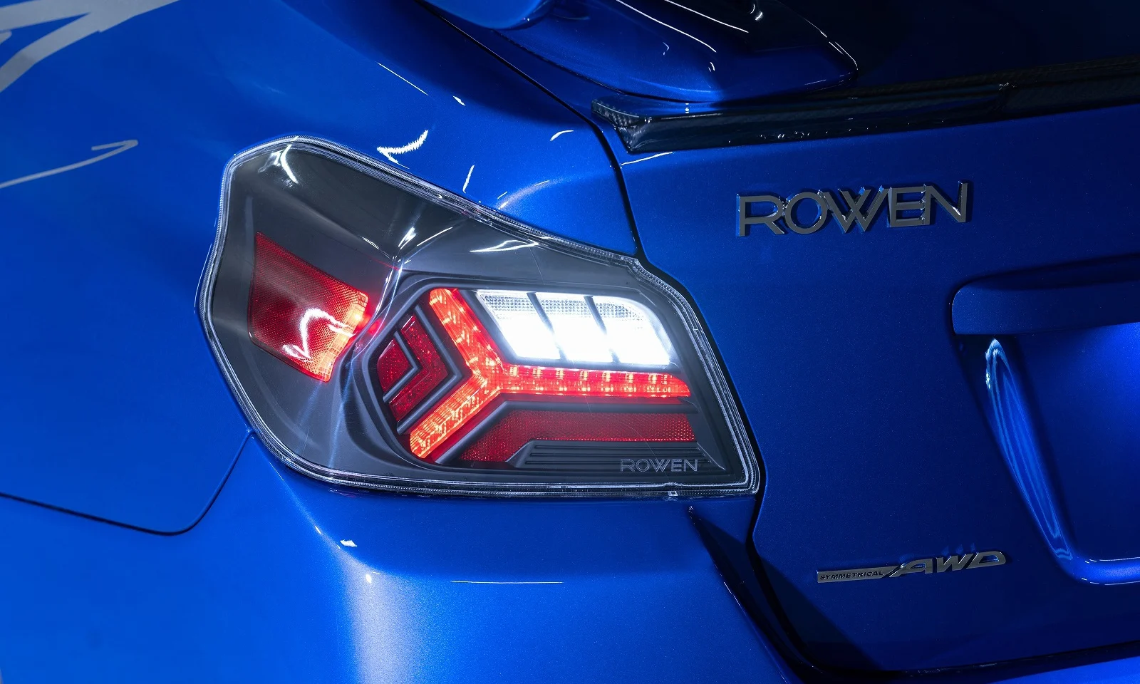 ชุดแต่ง SUBARU WRX S208/RA-R VAB 2017.10~2019.4 Rowen Japan ภาพ 27