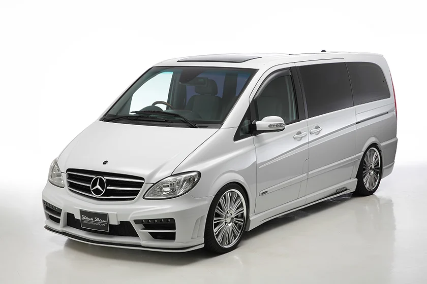 ชุดแต่ง MERCEDES-BENZ V-CLASS SHORT/LONG(incl.VIANO) WALD Japan สปอร์ตไลน์ แบล็กไบซัน เอดิชัน ภาพ 6