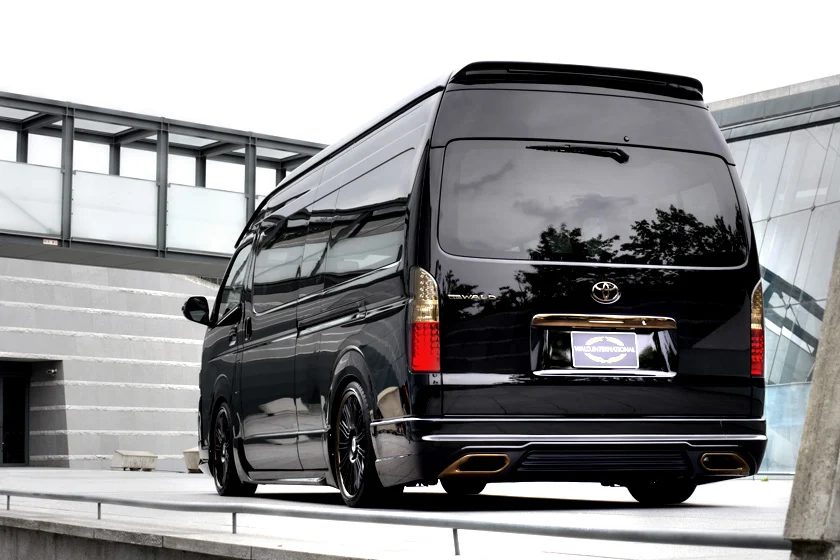 ชุดแต่ง TOYOTA HIACE SUPER LONG WALD Japan เอ็กเซ็กคิวทีฟไลน์ ภาพ 15