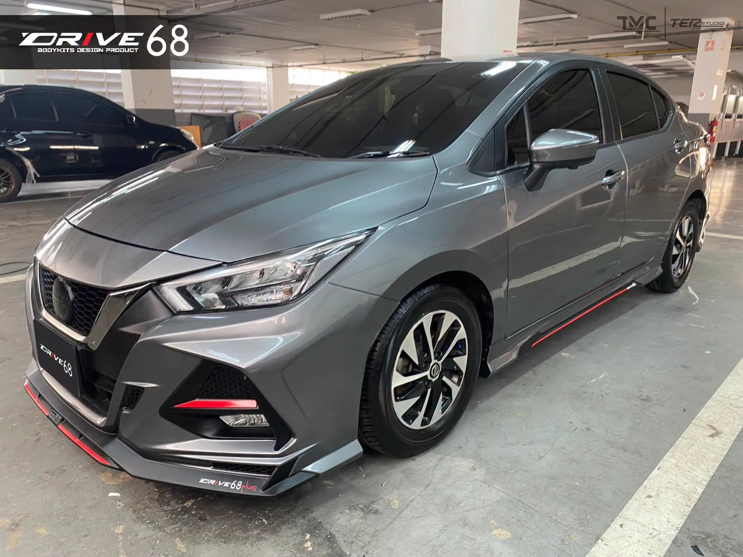 รูปชุดแต่ง ชุดแต่ง Nissan Almera 2019 2022 Drive 68 Plus ภาพที่ 10