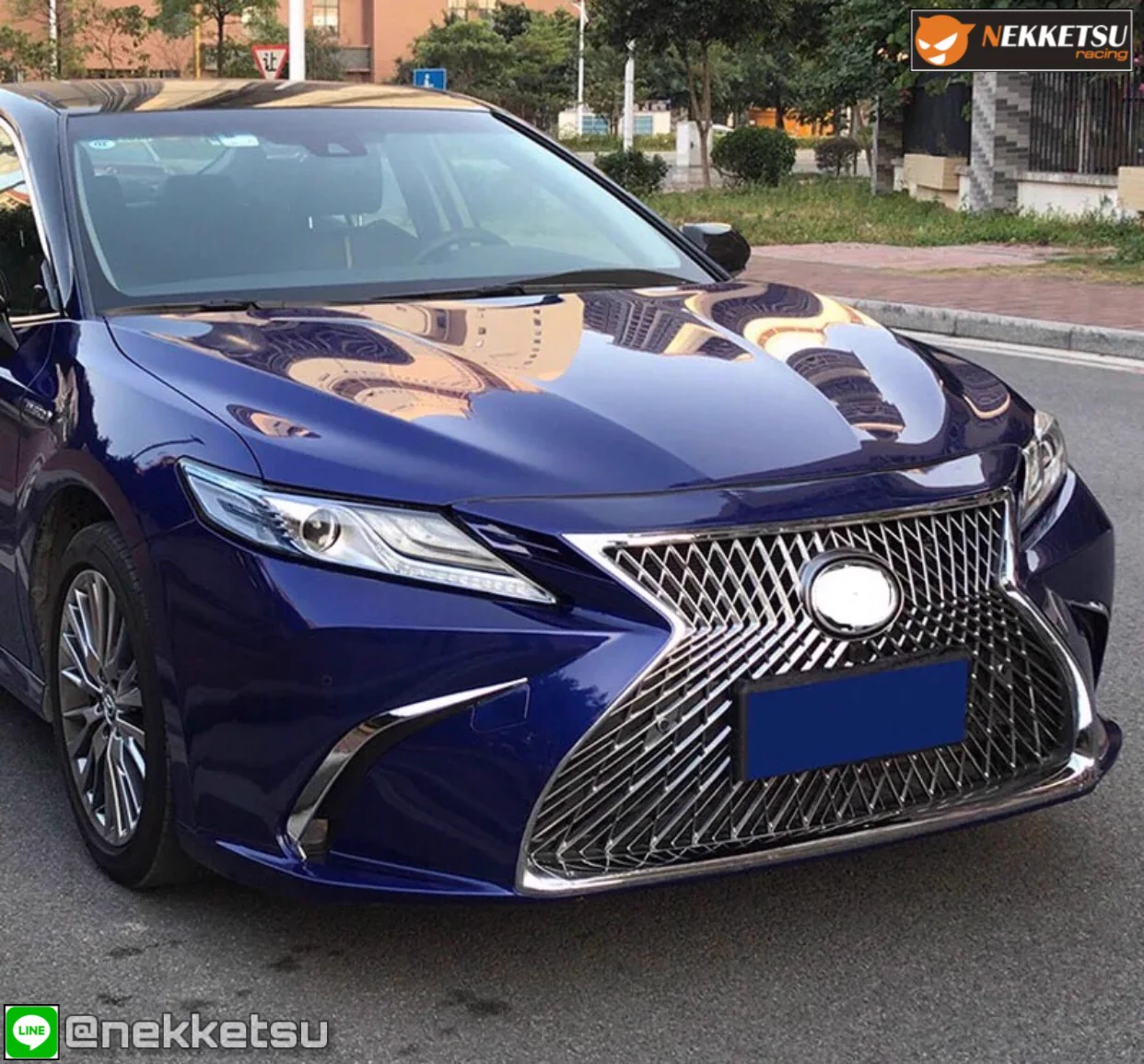 ชุดแต่ง Toyota Camry 2018 2024 Lexus V.2 LS