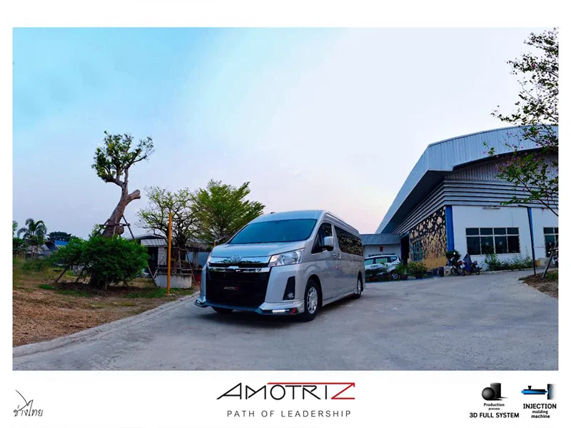 ชุดแต่งโตโยต้า คอมมิวเตอร์ 2019 V.2 โดย อโมติส - TOYOTA ชุดแต่งโตโยต้า คอมมิวเตอร์ 2019 V.2 โดย อโมติส ชุดแต่งรถ ภาพ 4