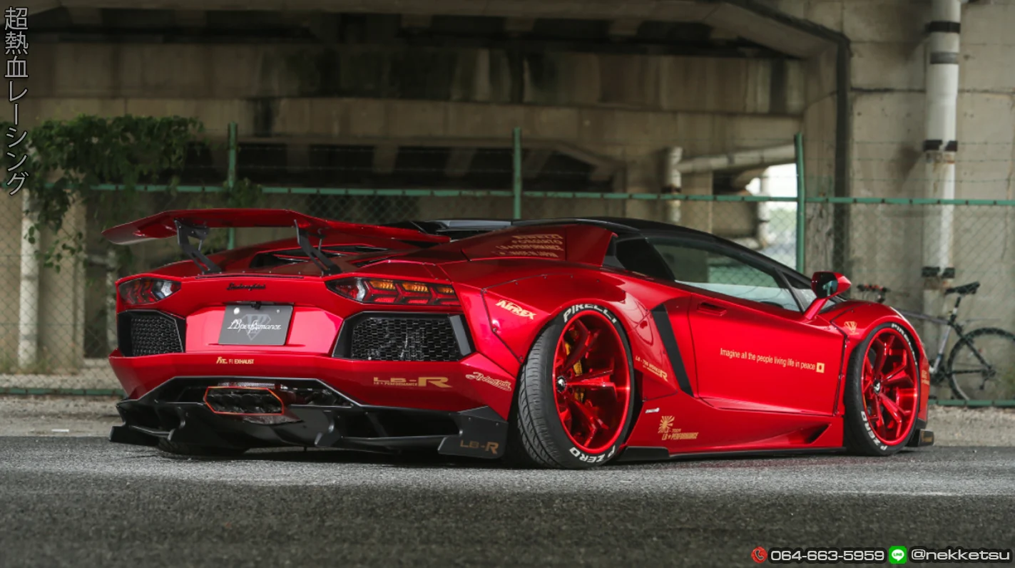 รูปชุดแต่ง ชุดแต่ง Lamborghini Aventador LB WORK ภาพที่ 11