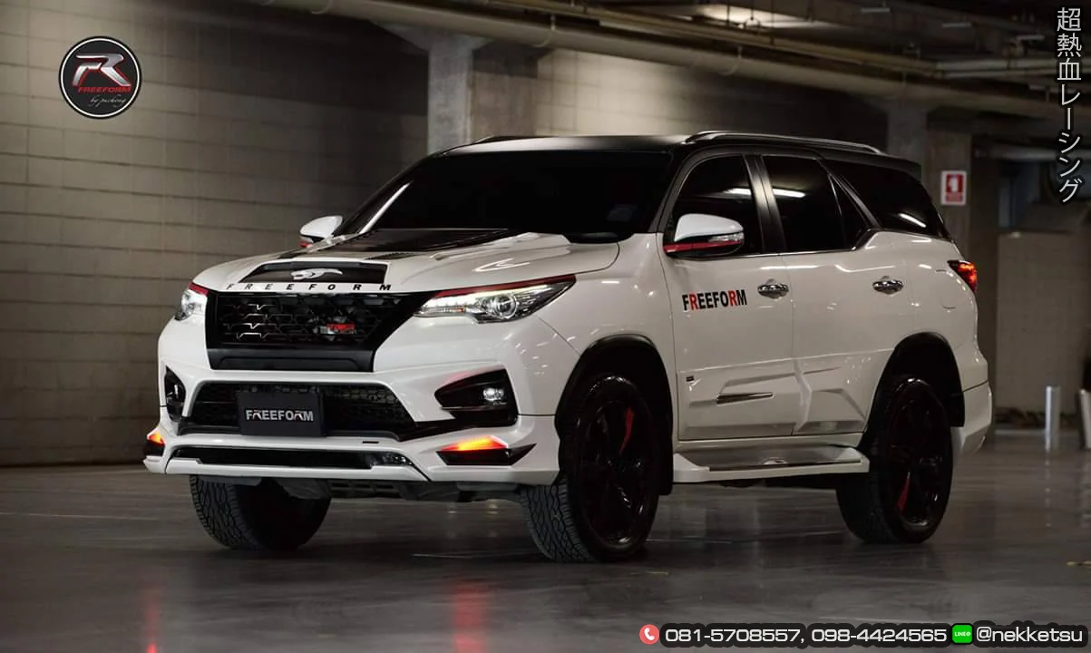 ชุดแต่ง Toyota Fortuner 2015 2019 FreeFrom TRD