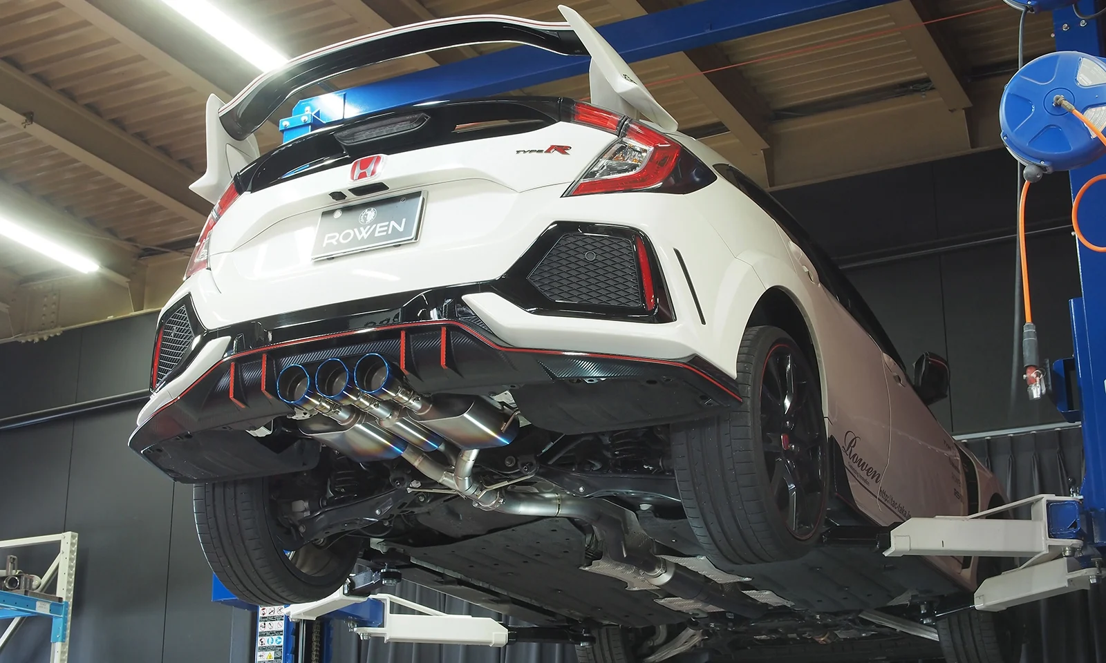 ชุดแต่ง HONDA CIVIC TYPE R FK8 2017.9~Rowen Japan ภาพ 2