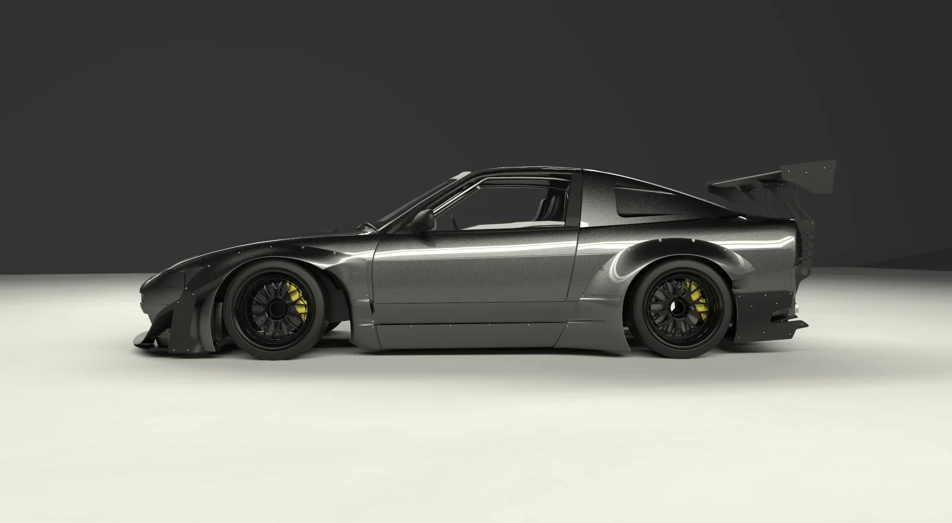 สเกิร์ตข้าง (ชิ้นแยก) - V2.5 NISSAN 180SX / 240SX [RPS13] Rocket Bunny Racing ภาพสินค้าที่เลือก