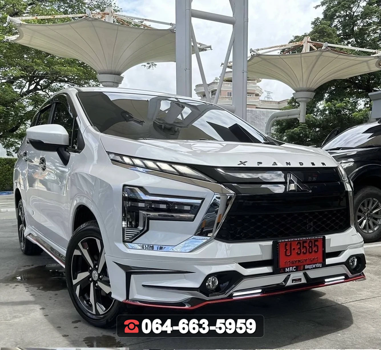 ชุดแต่ง MITSUBISHI Xpander GT 2022 V.2 ท่อใบไม้ RiderM ภาพ 2