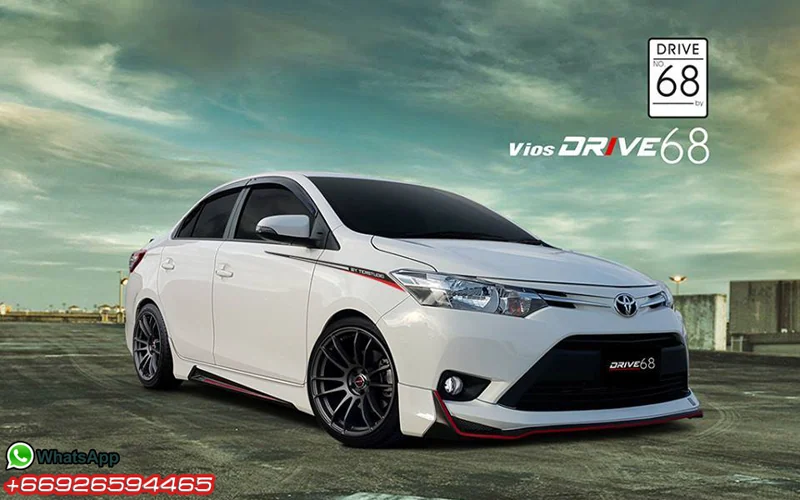 รูปชุดแต่ง ชุดแต่ง Toyota Vios 13 16 Drive68 ภาพที่ 1