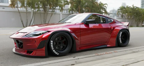 ชุดแต่งไวด์บอดี้ - V1.0 NISSAN 400Z [RZ34] + สปอยเลอร์ท้าย Pandem ภาพสินค้า 1