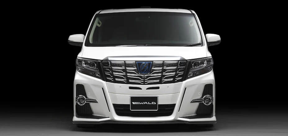 ชุดแต่ง TOYOTA ALPHARD ALL WALD Japan สปอร์ตไลน์ BUMPER TYPE ภาพ 2